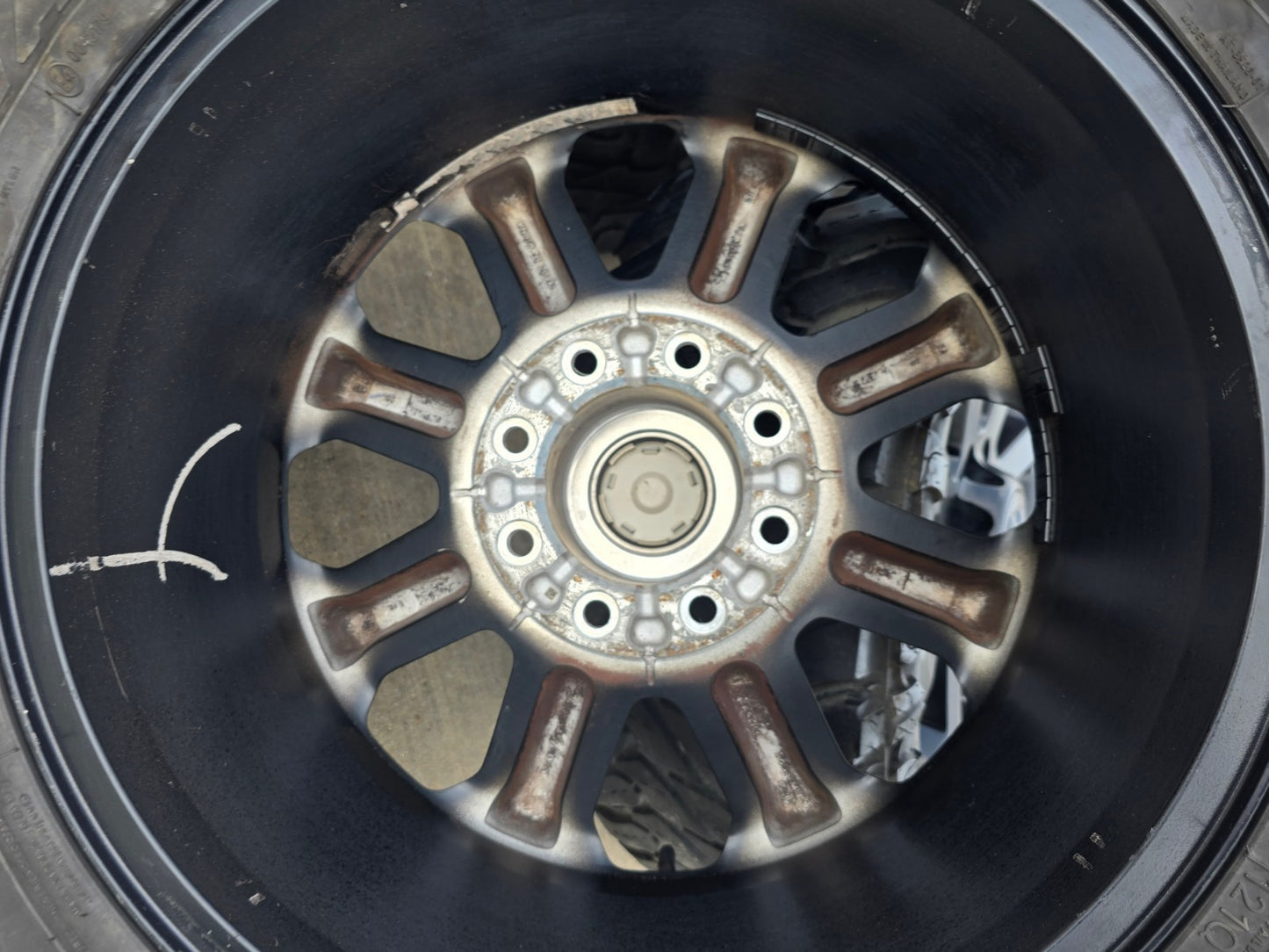20" Dodge Ram 2500 3500 LARAMIE OEM 2700 wheels rims tires 35"
