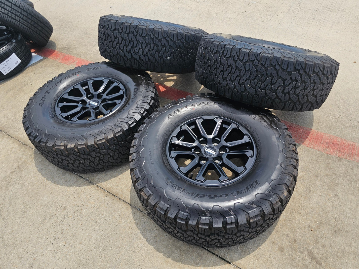 17" Ford F-150 Raptor OEM rims wheels Bronco 2023 2024 2025 2026 NEW BFG