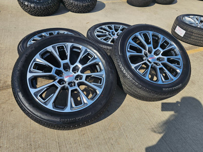 22" GMC Yukon Sierra DENALI OEM wheels rims Tahoe 2024 2025 2026 NEW