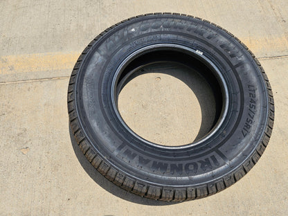 (1) 245/75/17 Ironman All Country H/T tire 245/75R17 M+S 121S LT 10 ply LRE NEW