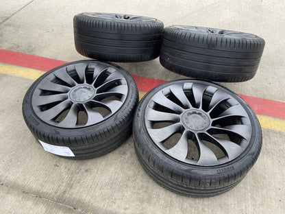 21" Tesla Model Y OEM INDUCTION wheels rims 2022 2023 2024 2025 2026 PIRELLI