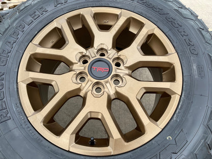 20" Toyota Tundra TRD TSS OEM wheels rims BRONZE 95359 Sequoia 75277 NITRO 35"