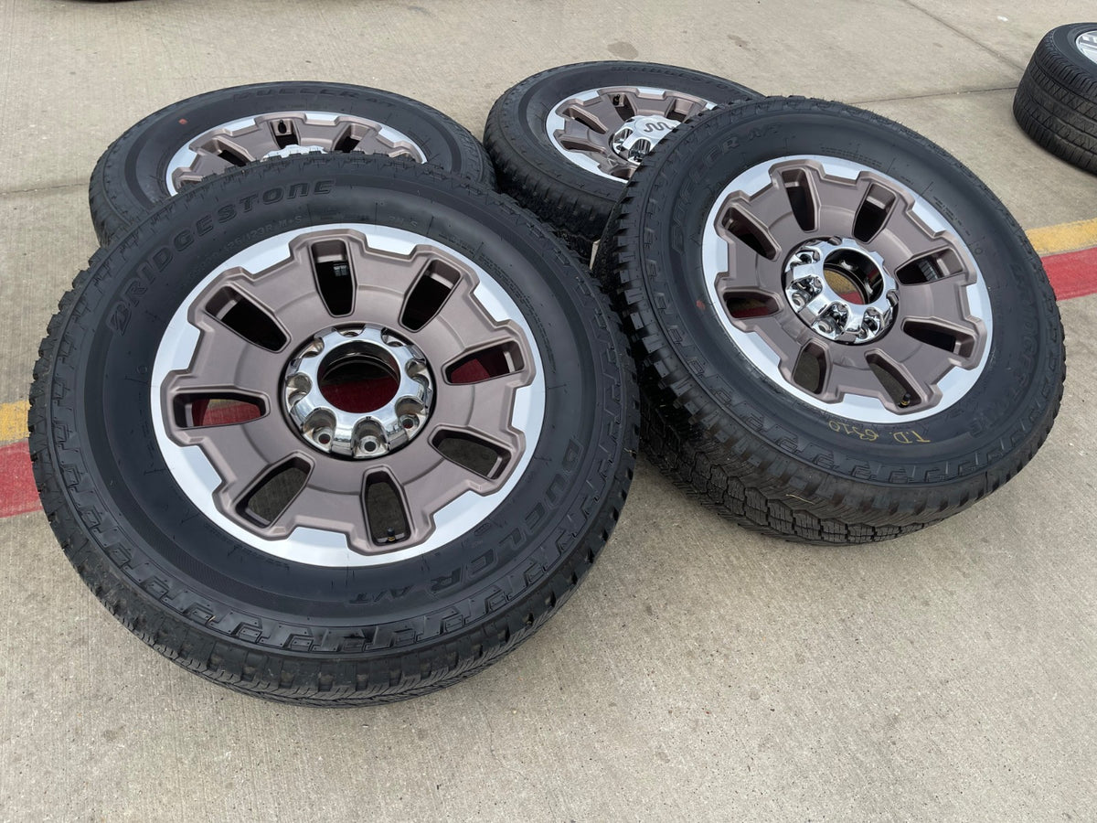 20" Ford F-250 F-350 OEM 10487 LIMITED KING RANCH tan wheels rims 2025 2026 2027