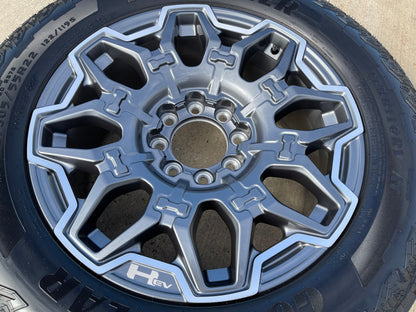 (1) 22" Hummer EV HEV 2500 OEM 14094 wheel rim 2024 2025 2026 2027 NEW GOODYEAR