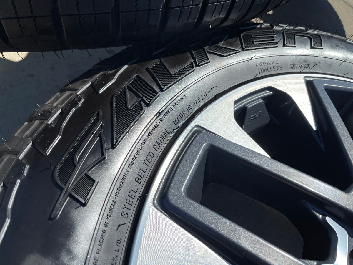 20" Toyota Tundra TRD wheels rims OEM 75276 95295 TSS Sequoia SET FALKEN A/T NEW