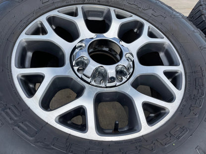 20" Ford F-250 F-350 OEM Lariat wheels rims 10292 tires NITTO 35"
