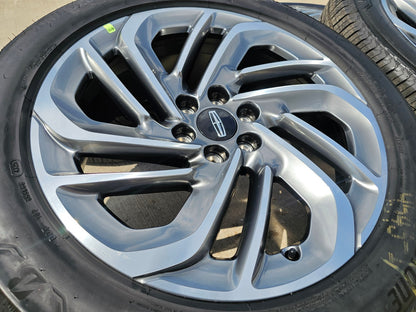 22" Lincoln Navigator OEM 94225 rims wheels BLACK LABEL BRIDGESTONE NEW