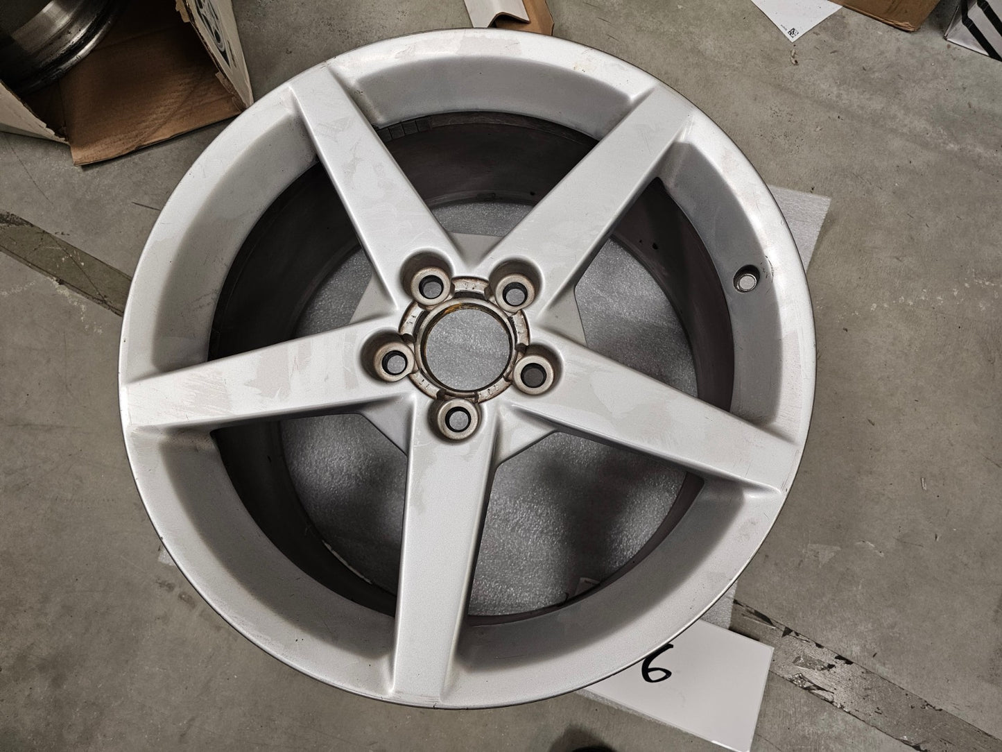 19x10 Chevy Corvette C6 OEM rim wheel 5209 5106 REAR 2005 2006 2007 2008 2009