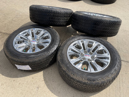 20" GMC Sierra Yukon Denali OEM 5917 wheels rims Chevy 2021 2022 2023 2025 2026