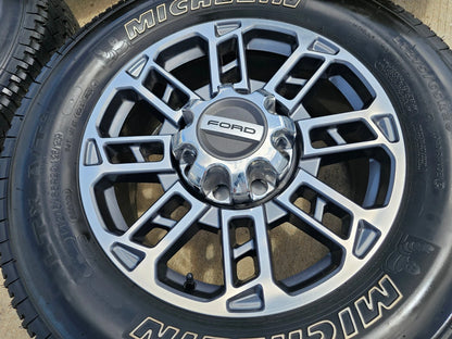 20" Ford F-250 F-350 OEM LIMITED wheels rims 10302 10483 2025 2026 NEW MICHELIN