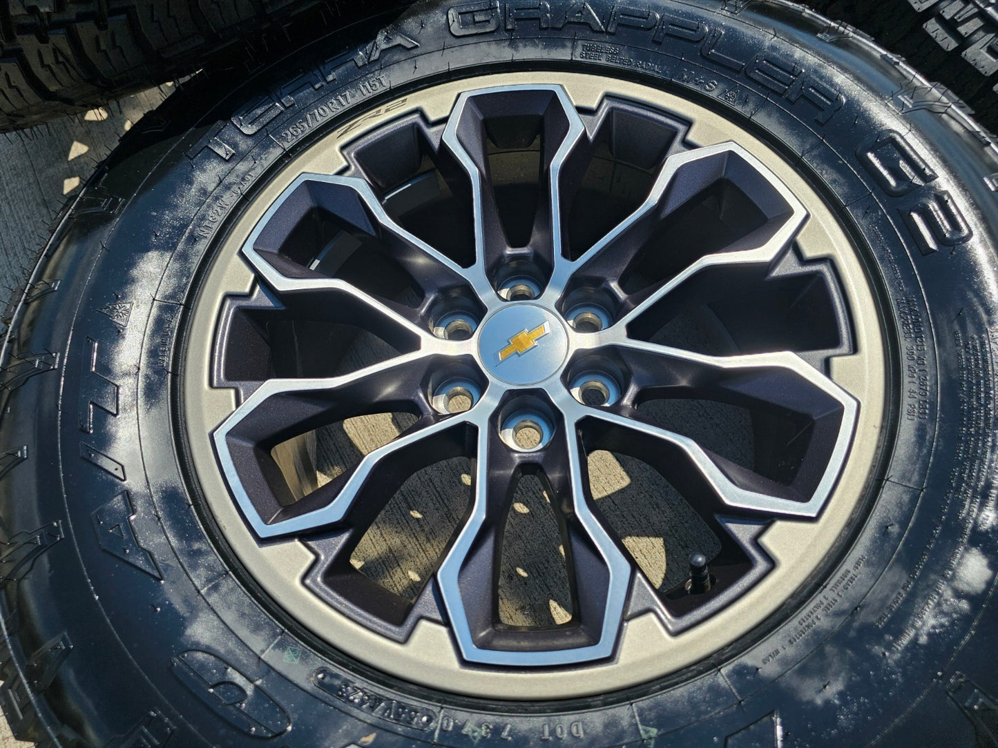17" Chevy Colorado ZR2 OEM 5891 wheels rims tires GMC Canyon NEW NITTO