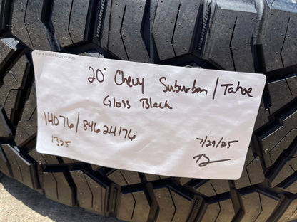 20" Chevy Silverado Z71 GMC Sierra Canyon OEM 14076 wheels rims 2025 2026 NEW