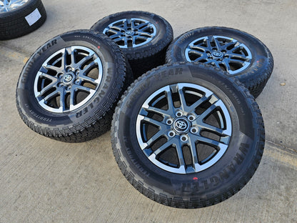 18" Toyota Tacoma 4Runner TRD OEM 10641 wheels rims 2024 2025 2026 NEW GOODYEAR