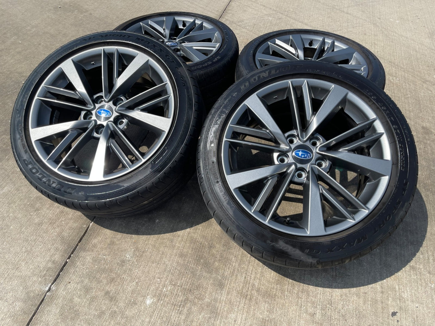 17" Subaru Impreza WRX STI OEM 68895 wheels rims Legacy Forester Outback