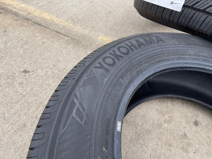 (4) 265/60/20 Yokohama Geolander X-CV tires Sierra Tundra Tahoe TAKE OFFS NEW