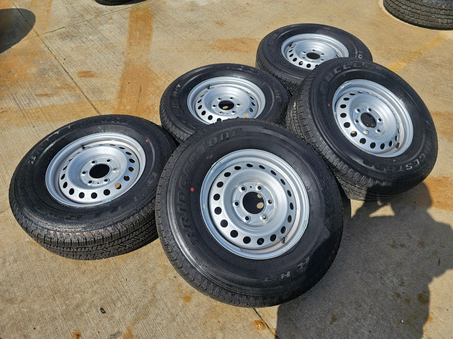 16" Ford Bronco steel wheels rims SET 10226 Ranger 2024 2025 2026 2027 SET NEW