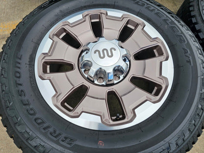 20" Ford F-250 F-350 OEM KING RANCH tan wheels rims 10487 2022 2023 2024
