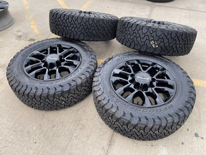 20" Chevy Silverado ZR2 GMC Sierra AT4 2500 OEM 94030 wheels rims BFG KO3 NEW