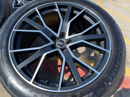 22" Audi RSQ7 OEM wheels rims SQ7 Q7 SQ8 Q8 RSQ8 59065 tires CONTINENTAL