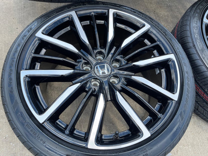 19" Honda Accord OEM Sport wheels rims 60308 SET 2024 2025 2026 GOODYEAR NEW