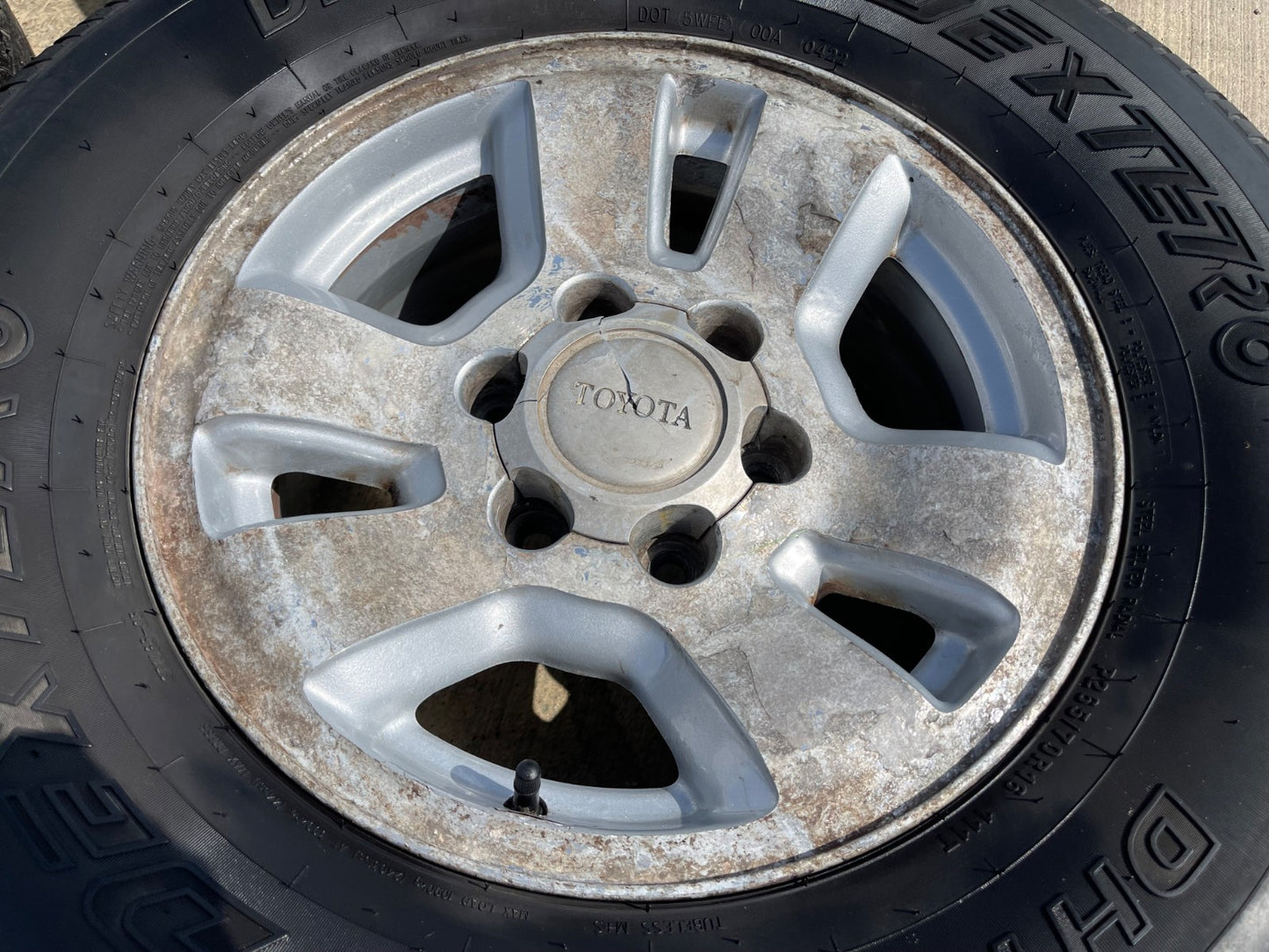16" Toyota Tacoma wheels rims tires 69356 OEM 4Runner FJ Cruiser DISCOUNTED SET