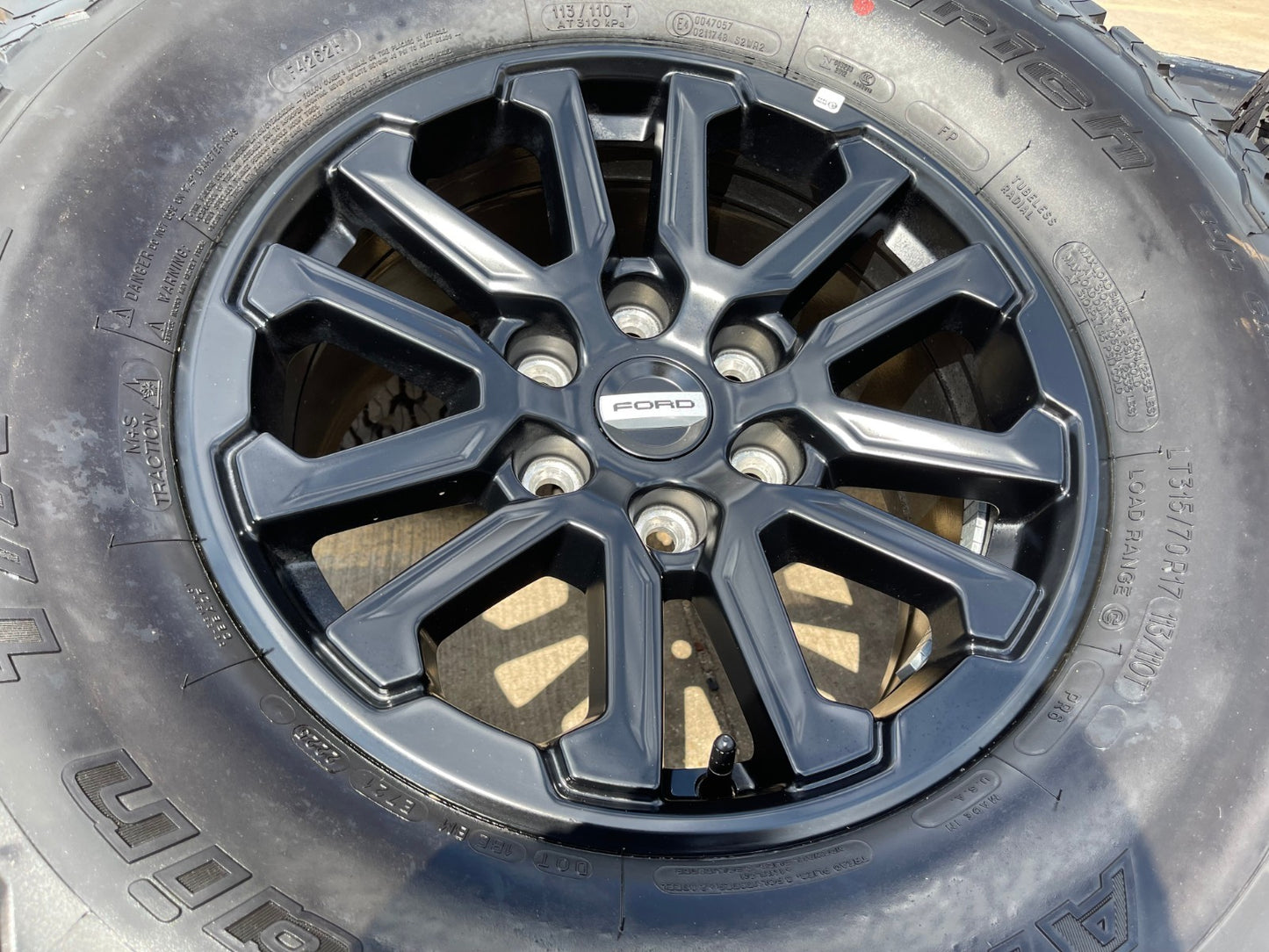 17" Ford F-150 Raptor OEM 10611 rims wheels Bronco 2024 2025 2026 NEW BFG