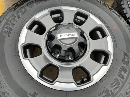 18" Ford F-250 F-350 OEM TREMOR 10482 rims wheels 2024 2025 2026 BRIDGESTONE