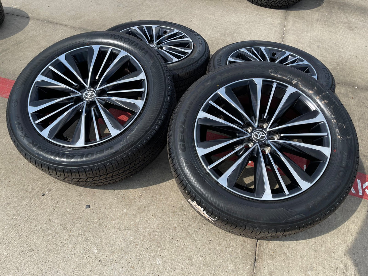 20" Toyota Grand Highlander OEM 10527 wheels rims TX350 LS500H LS500 SET NEW