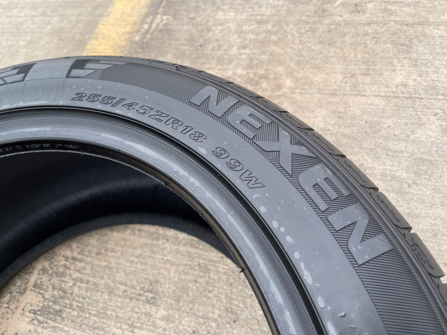 (1) 255/45/18 Nexen N'Fera AU7 A/S tire 255/45R18 99W NEW