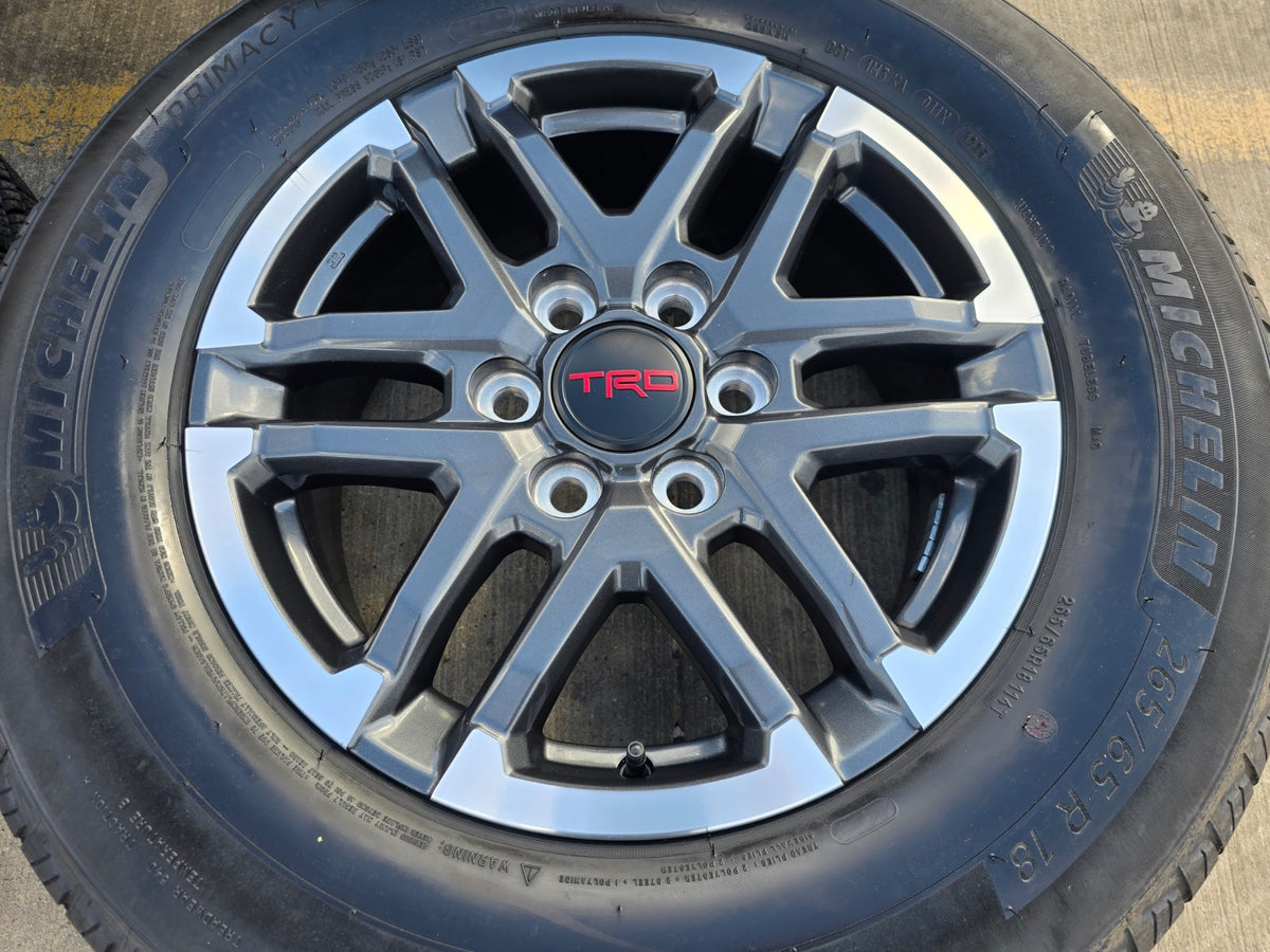 18" Toyota Tacoma 4Runner TRD OEM 10641 wheels rims 2025 2026 2027 SET NEW