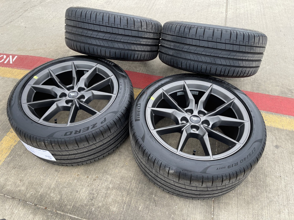 19" Ford Mustang GT Dark Horse OEM 95839 95840 wheels rims 2026 2027 TPMS NEW