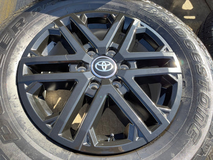 18" Toyota Tundra Sequoia TRD OEM wheels rims 75281 Lexus GX550 LX600 NEW 2026