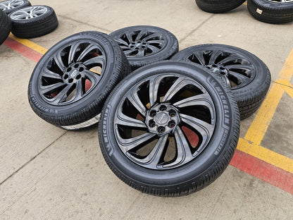 22" Lincoln Navigator OEM rims wheels 10497 Black Label MICHELIN NEW