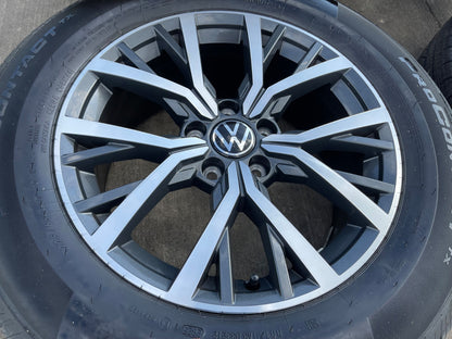 17" VW Tiguan OEM 70037 wheels rims tires 2020 2021 2022 2023 2024 2025 2026