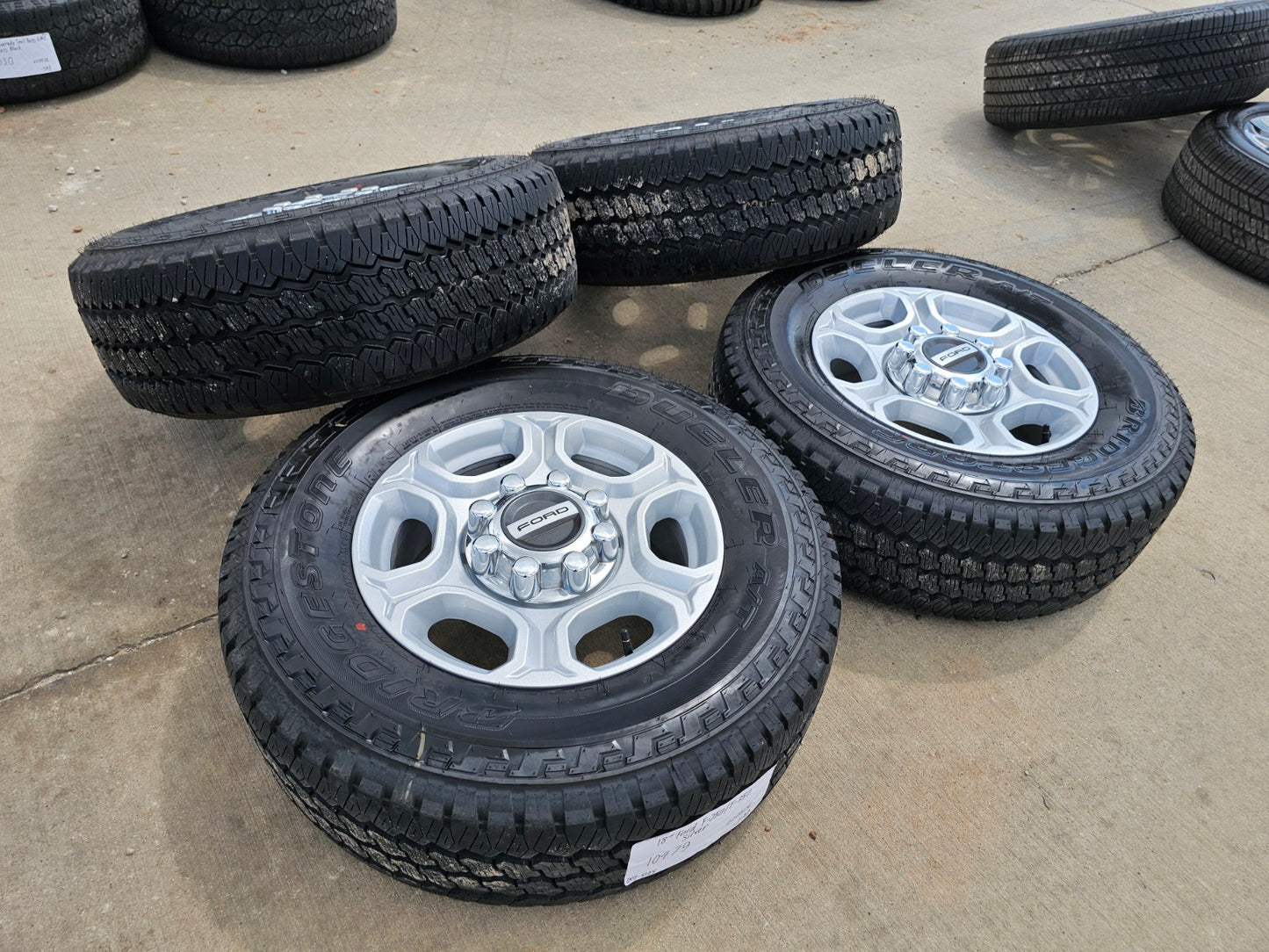 18" Ford F-250 F-350 Lariat FX-4 OEM 10479 wheels rims 2024 2025 2026 2027 NEW