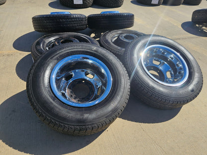 17" Dodge Ram 3500 Dually Laramie 8x200 wheels rims 2703 2704 OEM SET DISCOUNTED