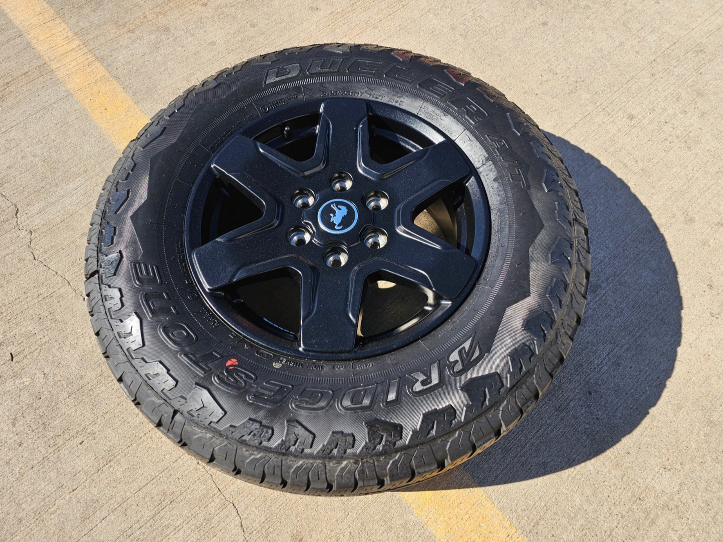 17" Ford Bronco wheel rim 95292 10383 tire 2023 2024 2025 2026 Ranger spare NEW