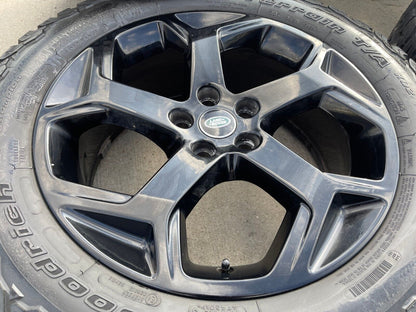 20" Range Land Rover OEM 72310 black wheels rims tires BFG KO2 A/T