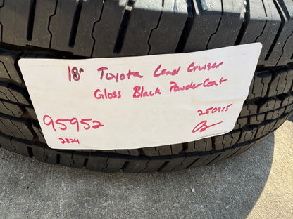 18" Toyota Land Cruiser OEM wheels rims 95952 Tundra Sequoia 2024 2025 2026 NEW