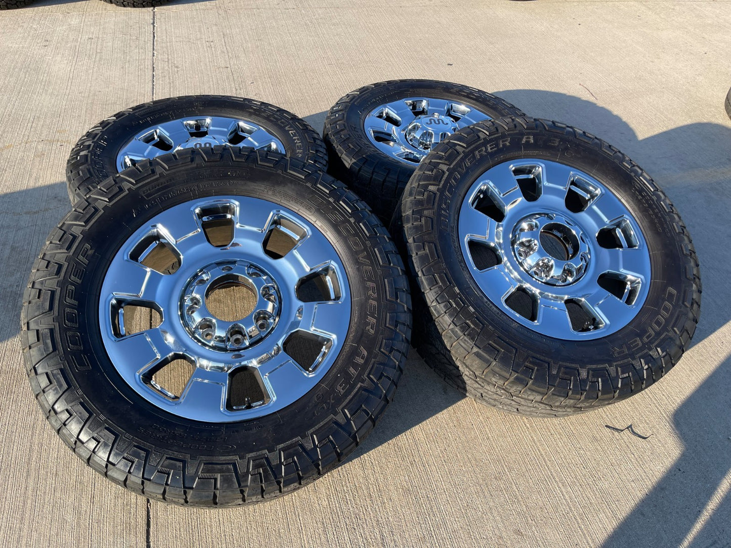 20" Ford F-250 F-350 OEM KING RANCH 10295 25085 10552 chrome wheels rims tires
