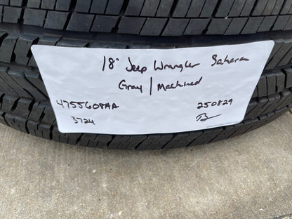 18" Jeep Grand Cherokee OEM wheels rims 51649 Wrangler 2024 2025 2026 NEW