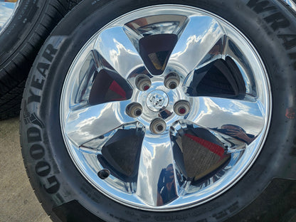 20" Dodge Ram 1500 OEM wheels rims 2495 CHROME 5x139 5x5.5 SET