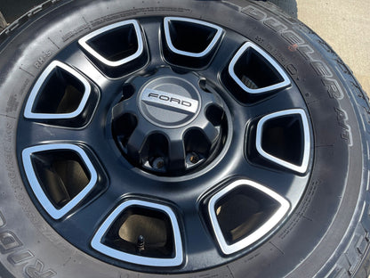 20" Ford F-250 F-350 OEM Lariat Platinum wheels rims 10486 tires SET