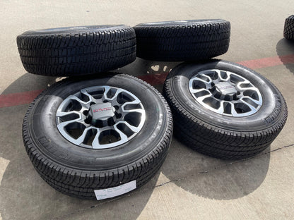 18" GMC Sierra AT4X Chevy Silverado 2500 3500 OEM 5949 wheels rims MICHELIN NEW