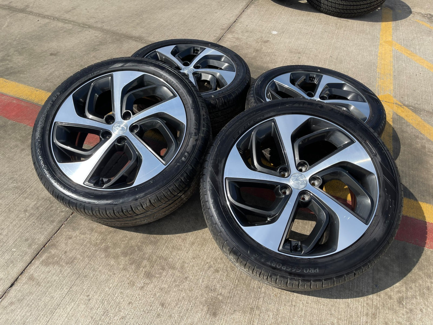 19" Hyundai Tuscon K4 Sonata OEM wheel rims tires 70895 Veloster Genesis