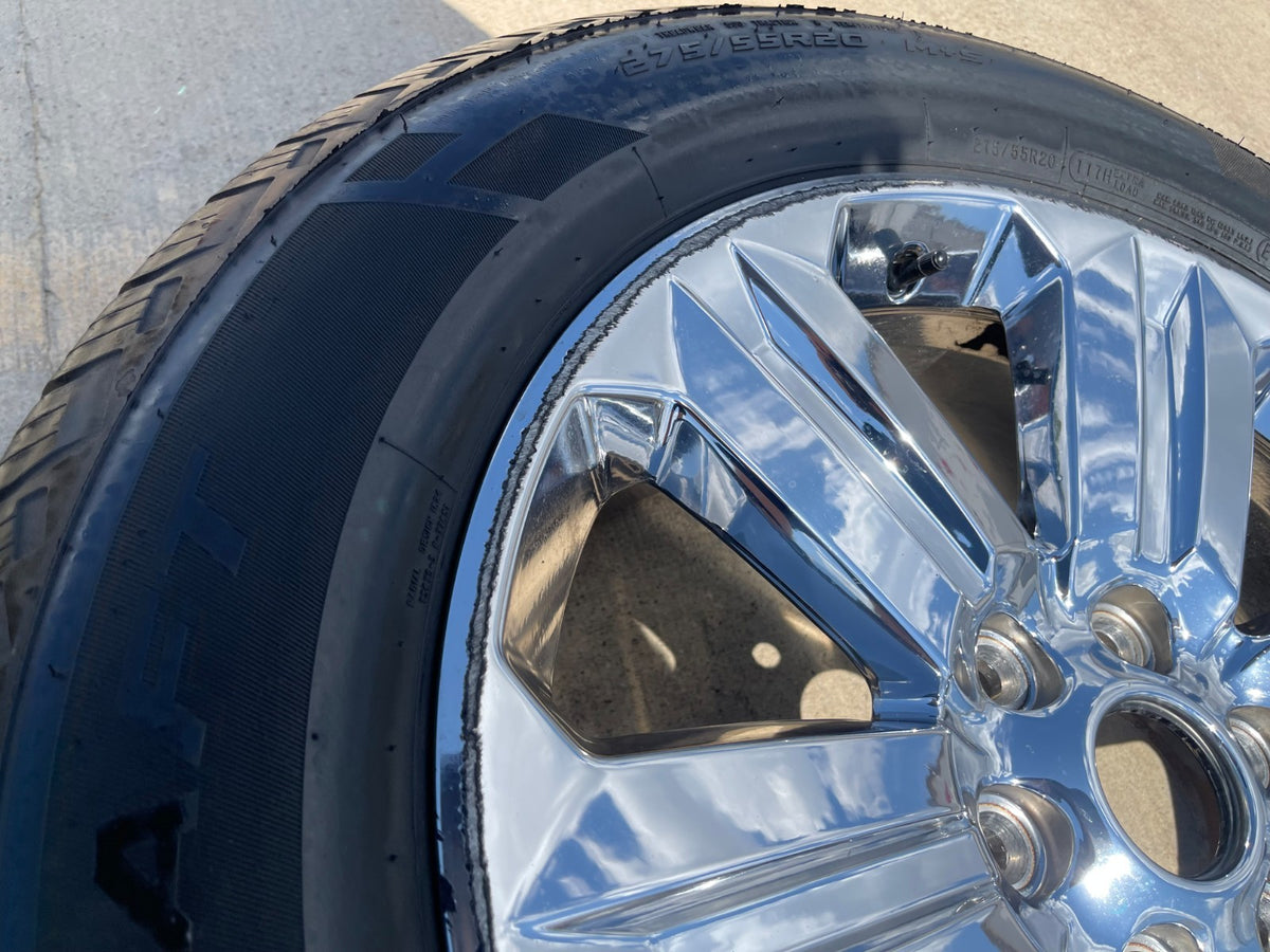 20" Ford F-150 Expedition Lariat OEM 10171 rim wheel tire CHROME spare single