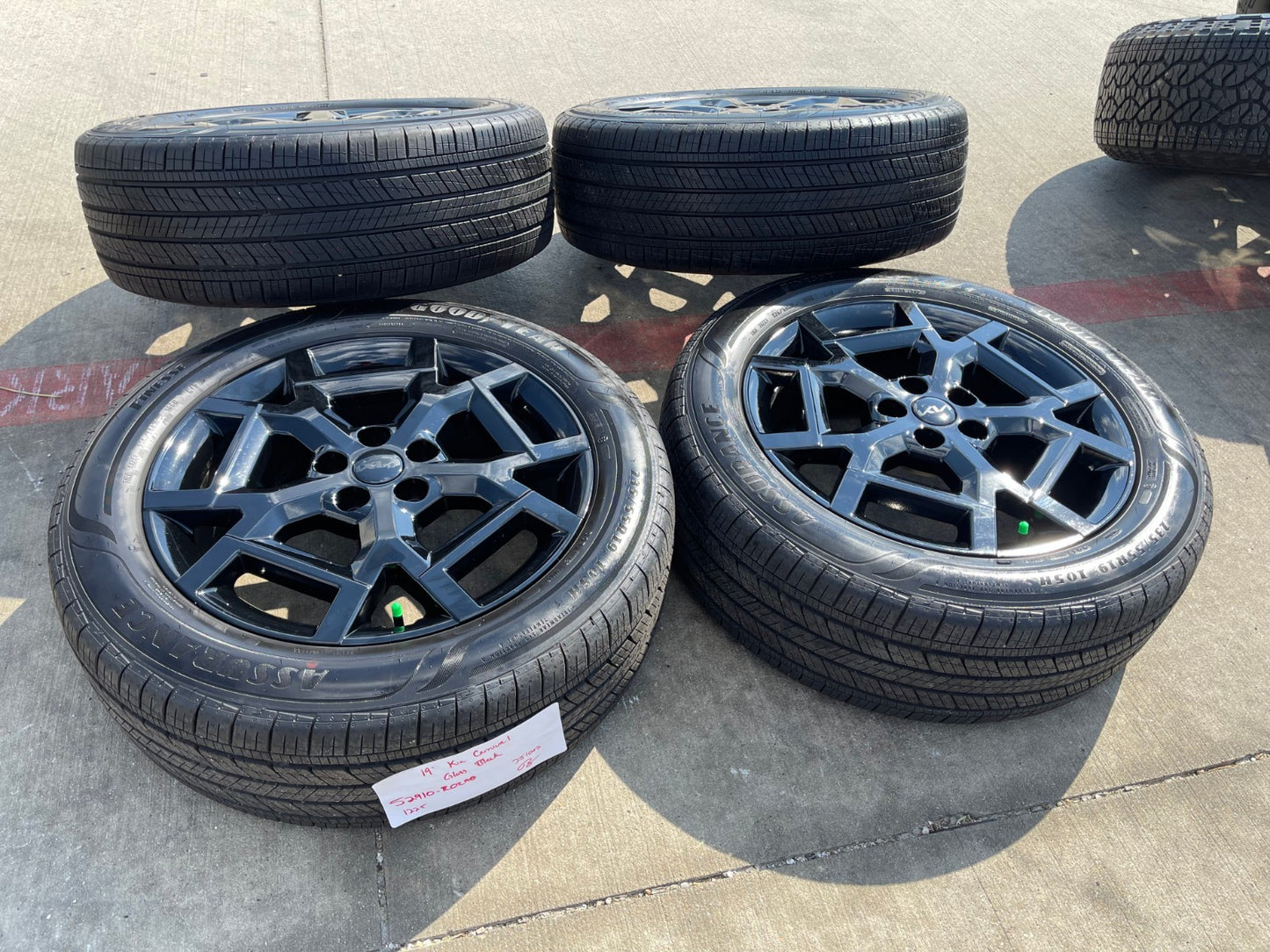 19" Kia Carnival Sorento OEM 94045 wheels rims Sonata Stinger K4 K5 2025 2026