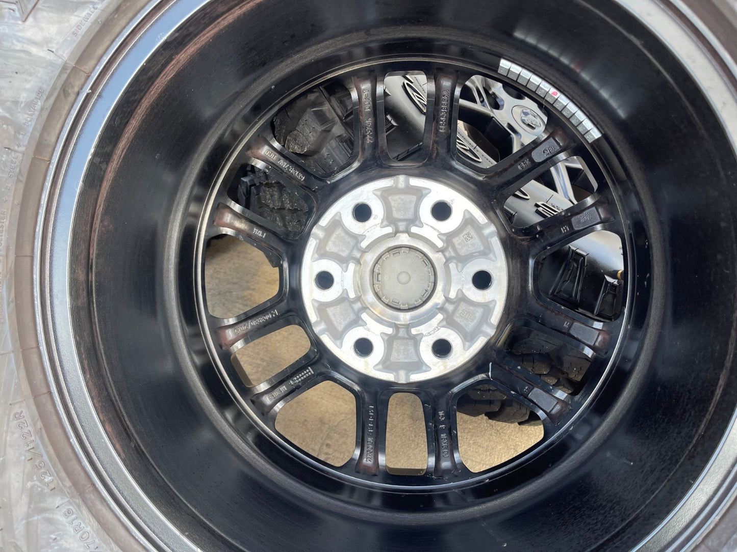18" Dodge Ram 1500 Rebel Black OEM 95935 wheels rims SET DURATRAC A/T NEW