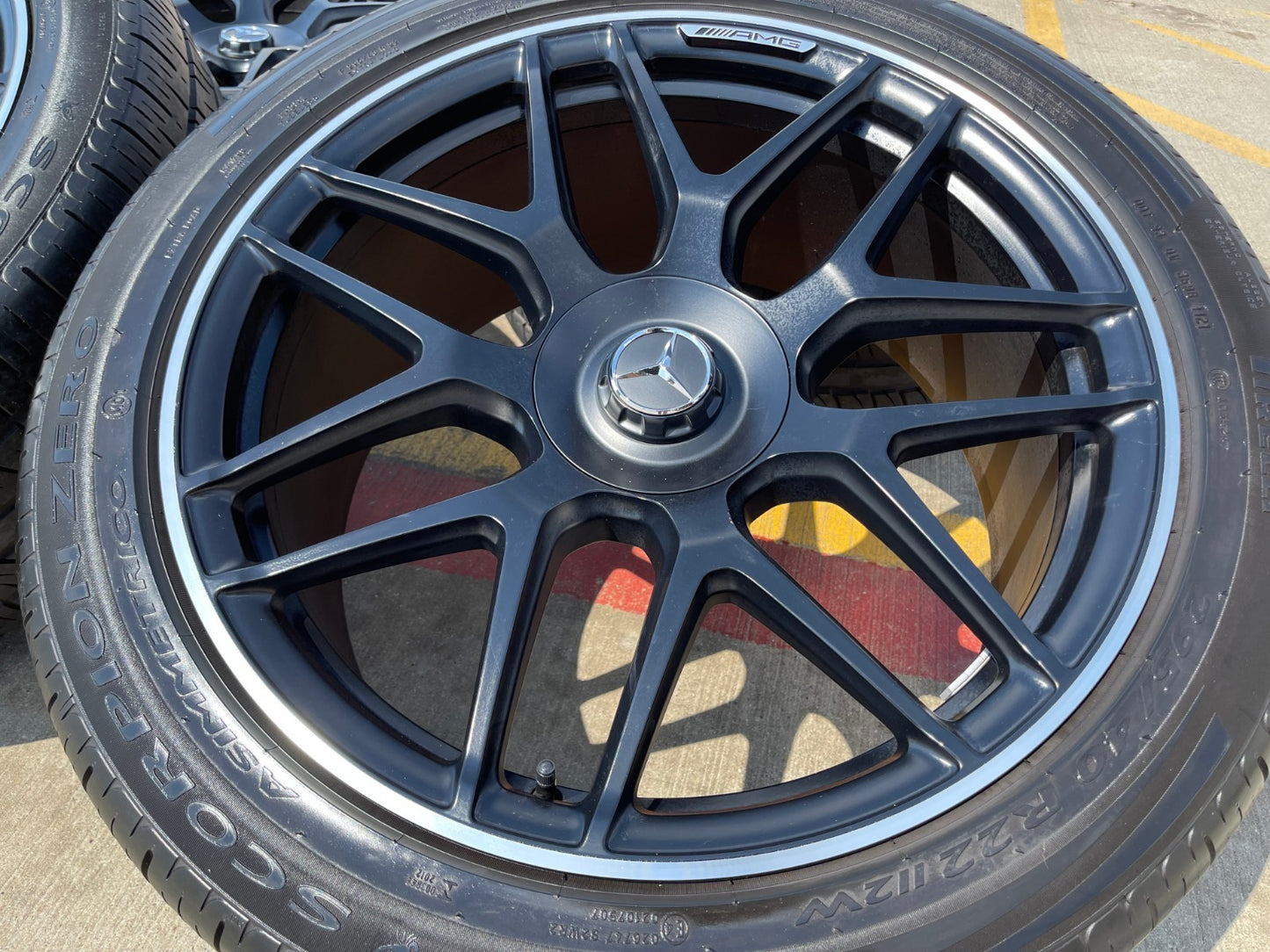 22" Mercedes G Wagon G63 AMG OEM 38658 wheels rims 2021 2022 2023 2024 2025 2026