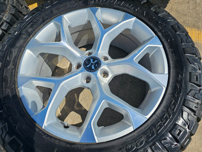 20x8.5 20" Xcess X05 Land Rover DEFENDER Range Rover wheels rims 5x120 5x4.75